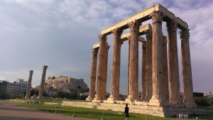 Olympian temple and Acropolis